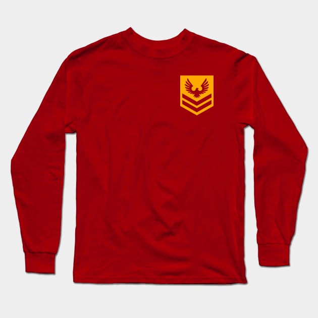 Wings Of Steel Long Sleeve T-Shirt by OrangeCup